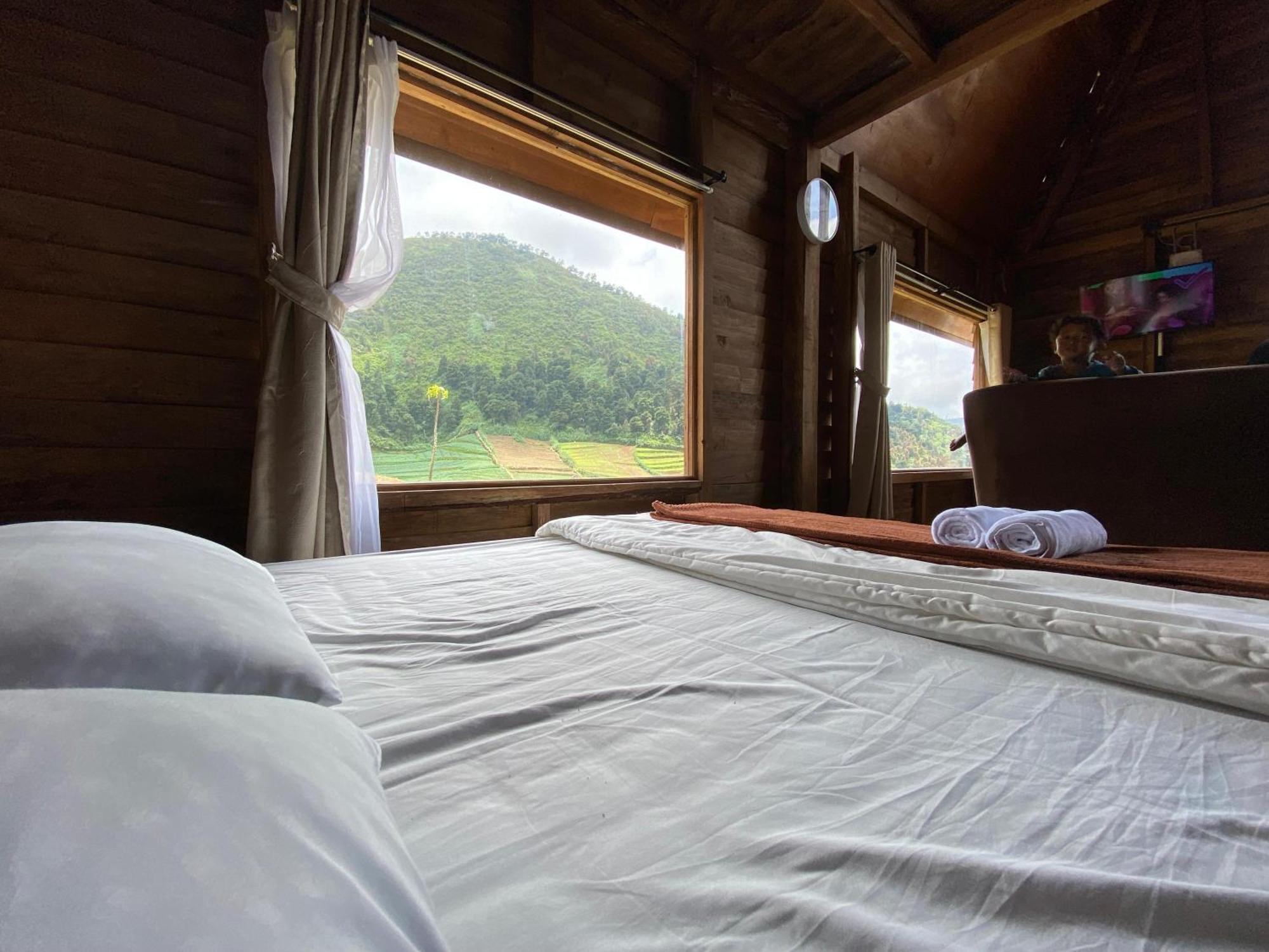 Satha Private Villa Dieng Banjarnegara Esterno foto